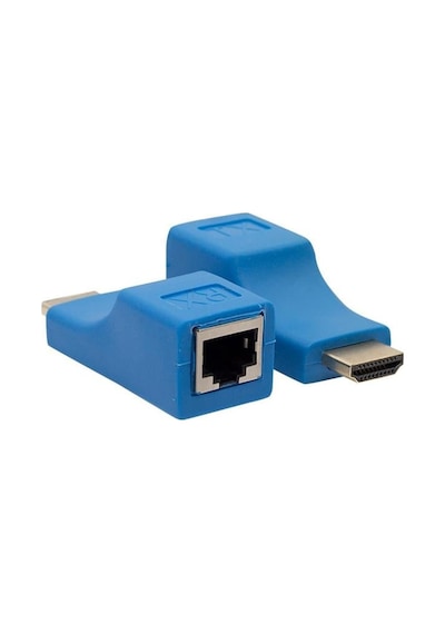 Fully H-608f 4k Hdmı To Rj45/cat5/cat6/ethernet 30 Metre Hdmı Uzatıcı Extender Belirtilmemiş