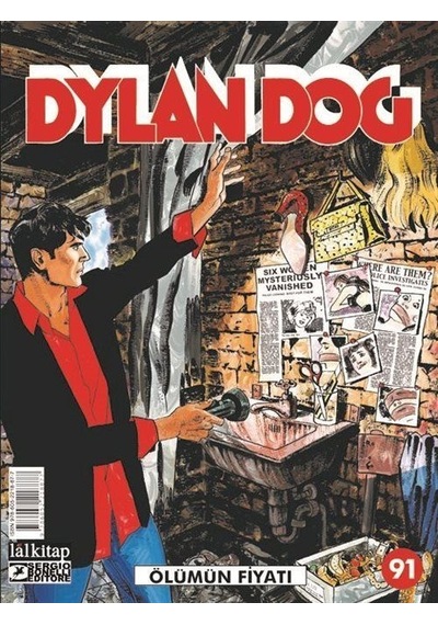 Dylan Dog Sayı 91 - Ölümün Fiyatı - Paula Barbato - Lal