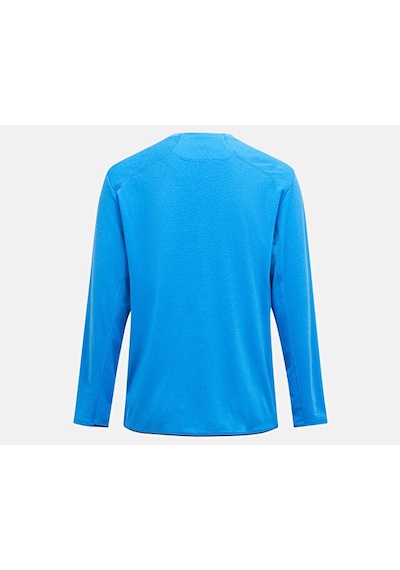 Peak Performance M Freelıght Polartec Grıd Erkek Günlük Sweatshirt G80161030t Mavi