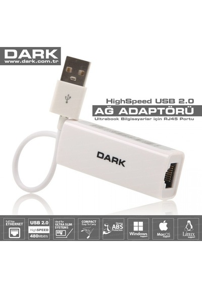 Dark Dk Nt U2lan 10/100 Ethernet Ağ Adaptörü