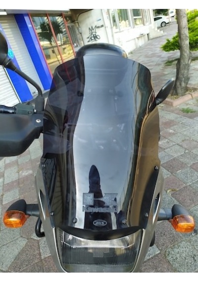 Zeus Motor 1991-2004 Kawasaki Kle 500 Uyumlu Uzun Ön Cam Füme Renk
