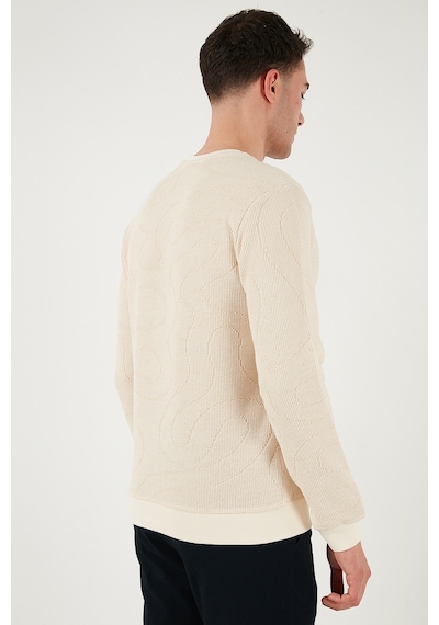 U.S. Polo Assn. U.s. Polo Assn Erkek Sweat G081sz0822239321 Krem Krem