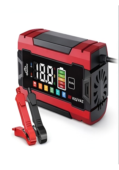 12v/8a Pulse Onarım Modlu Akü Şarj Cihazı Dijital Göstergeli Akıllı Akım Korumalı - Kış/yaz