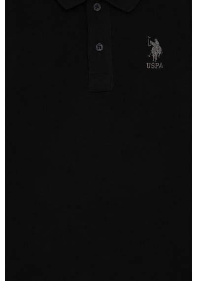 U.S. Polo Assn. Erkek Çocuk Siyah Basic Sweatshirt 50289141-VR046