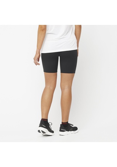 Salomon Salomon Cross Multi Short Tight Kadın Siyah Koşu Şortu 27412 Siyah