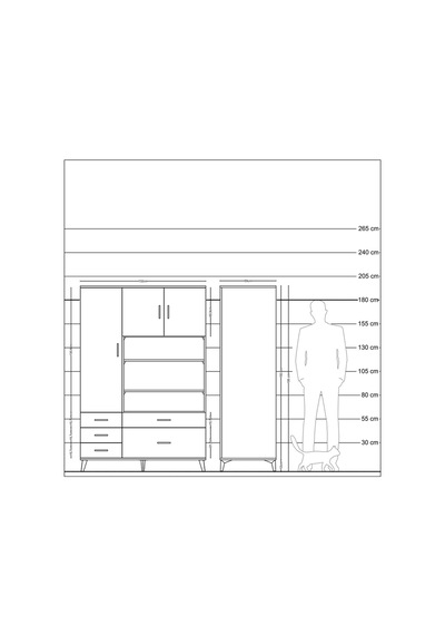 Kronos Dolap 9 Raflı 5 Çekmeceli 3 Kapaklı 132x59x195 Antrasit-antrasit/antrasit Antrasıt/antrasıt Kronos Dolap 9 Raflı 5 Çekmeceli 3 Kapaklı 132x59x195 Antrasit-antrasit/antrasit Antrasıt/antrasıt