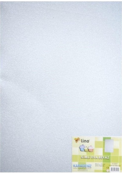 Simli Eva 50x70 Cm. 10 Adet Beyaz