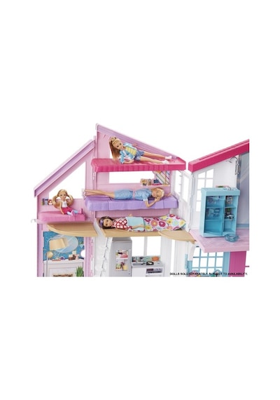 Barbie'Nin Malibu Evi. Dönüşüm Özellikli. 25'Ten Fazla Parçalı Ve