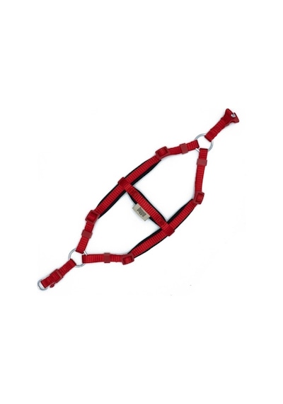 Doggie Konfor Ronin Dokuma Göğüs Tasması Kırmızı 1 x 30-35 CM Kırmızı
