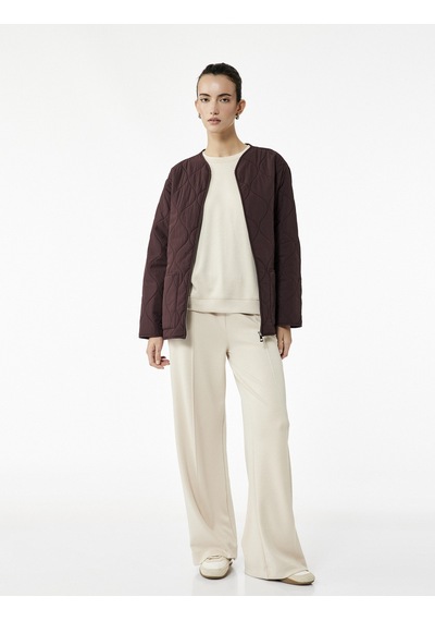 Koton Uzun Kollu Cepli Bisiklet Yaka Fermuarlı Oversize Kapitone Ceket Bordo 6wak20288ew Bordo Koton Uzun Kollu Cepli Bisiklet Yaka Fermuarlı Oversize Kapitone Ceket Bordo 6wak20288ew Bordo
