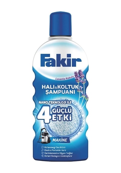 Nano Teknolojili Halı Ve Koltuk Şampuanı Makine Lavanta 10'lu Set