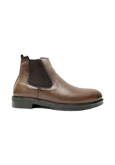 Torres Moon 9801 Hakiki Deri Fashion Erkek Bot Kahverengi