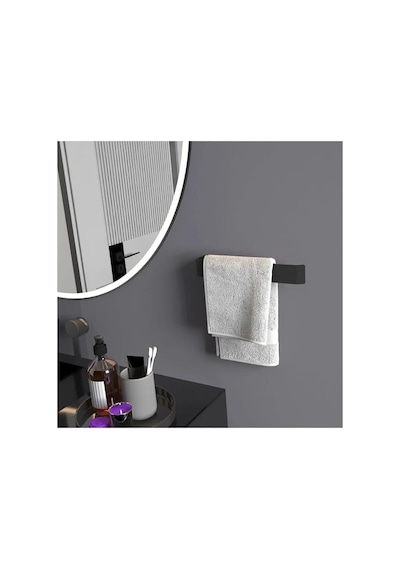 Paslanmaz Çelik Havluluk Banyo Lavabo Mutfak Mat Siyah Genel