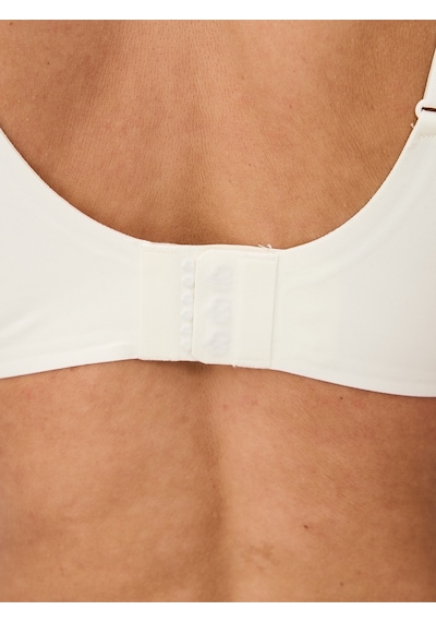 Alya Underwear Kadın Dikişsiz Sütyen Çıkarılabilir Yuvarlak Kaplı Lazer Kesim Görünmez Sütyen Siyah Ekru