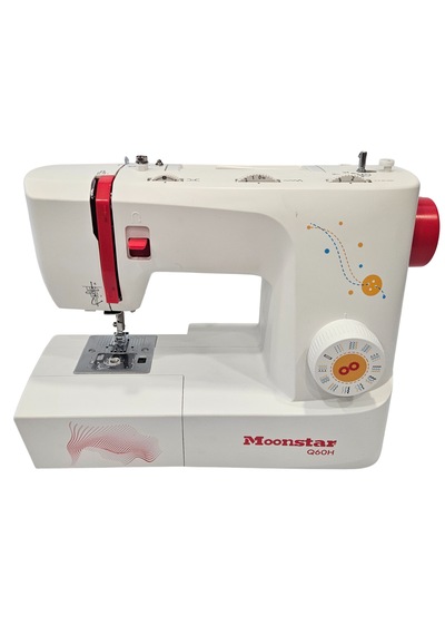 Moonstar Ev Tipi Model Q60h 32 Desenli Düz Dikiş, Zikzak Ve Piko Makinası Yok