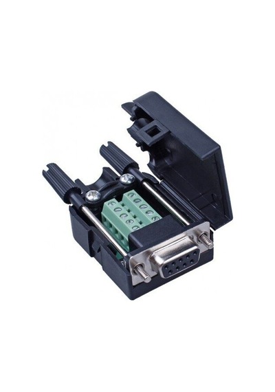De-9 Db9 Rs232/485 9 Pin Dişi Vida Konnektör Dönüştürücü Kartı