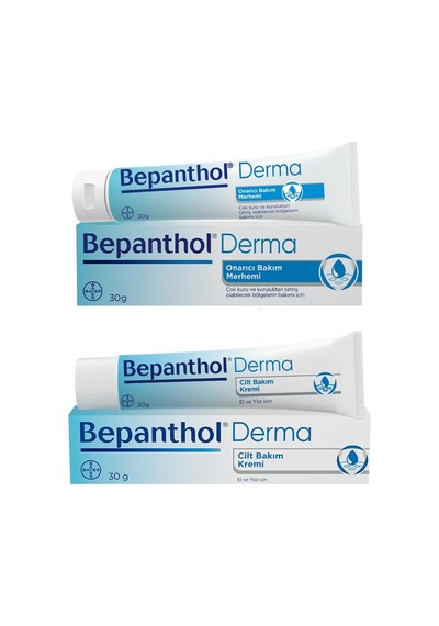Onarıcı Bakım Merhemi 30 Gr + Cilt Kremi 30 Gr L Avantajlı Günlük Bakım Seti