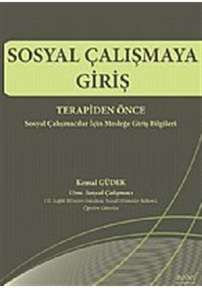 Sosyal Çalışmaya Giriş  - Terapiden Önce - Nobel Tıp Kitabevleri