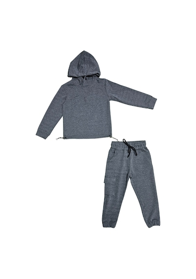 Mnk Baby & Kids Kapşonlu Beli Lastik Detaylı Kız Çocuk Günlük Eşofman Takımı 2 İplik Mnk0665 Antrasit Mnk Baby & Kids Kapşonlu Beli Lastik Detaylı Kız Çocuk Günlük Eşofman Takımı 2 İplik Mnk0665 Antrasit