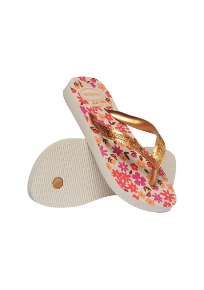 Havaianas Kıds Flores Kız Çocuk Parmak Arası Terlik 4000052 4000052 1685 Altın