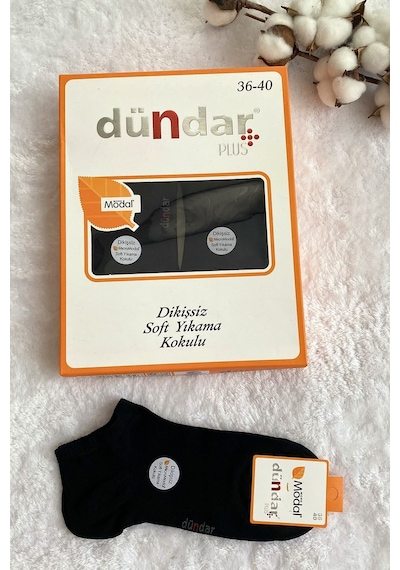 Dündar Çorap Kokulu Bambu 12'li Patik Çorap 001