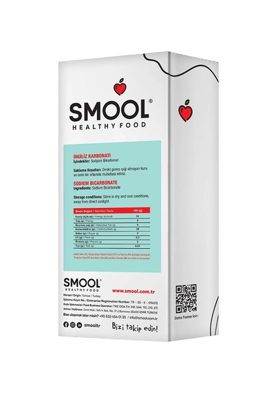 Smool İngiliz Karbonatı Sodyum Bikarbonat 1000 G