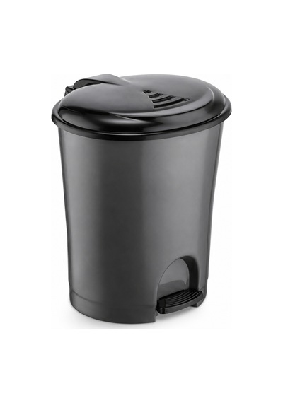 33 Litre Pedallı Çöp Kovası Kapaklı Plastik Mutfak Banyo Ofis Çöp Kutusu