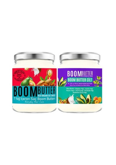 Boom Butter Saç Ve Cilt Bakım Paketi