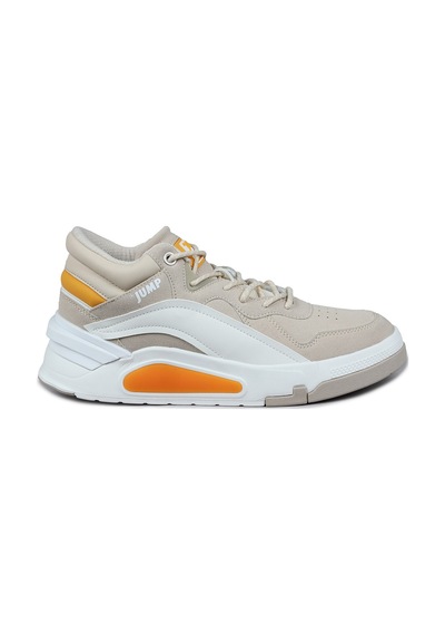 Jump 29103 Yüksek Bilekli Bej Erkek Sneaker Günlük Spor Ayakkabı Bej