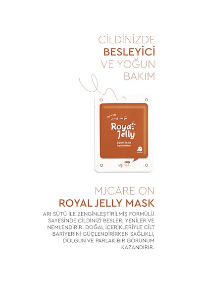 On Royal Jelly Mask Arı Sütü Içeren Maske 5'li