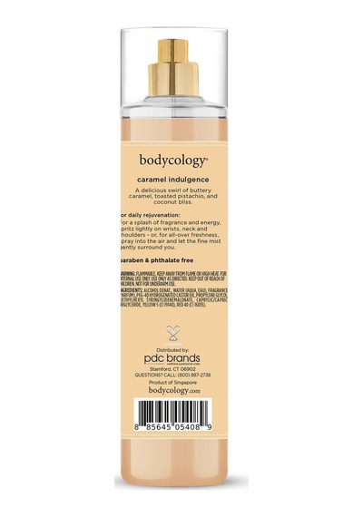 Bodycology Caramel Indulgence Vücut Spreyi 236ml