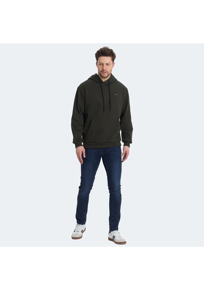 Slazenger KICKSON IN Erkek Sweatshirt Haki