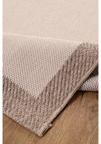 Elit Premium Sisal Jut Halı 1401 Hav Ve Toz Yapmaz Bordürlü Halı Krem-bej Krem - Bej