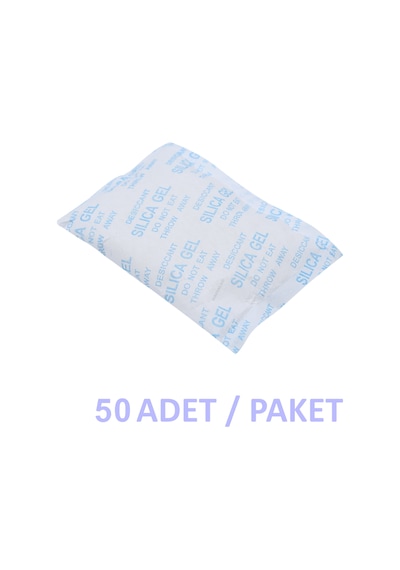 Silika Jel Rutubet Önleyici 100 G - Silikajel 50 Adet-Paket