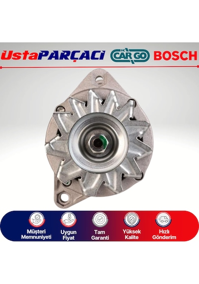 Bosch - Cargo Alternatör 14v 65a Tofaş Doğan Kartal Slx Fiat Uno Tempra Tipo Şarj Dinamosu 7715319