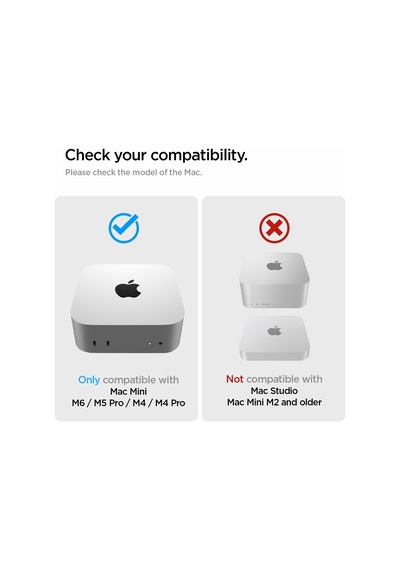 Mac Mini M4 Montaj Standı Ld205 Black - Amp09226