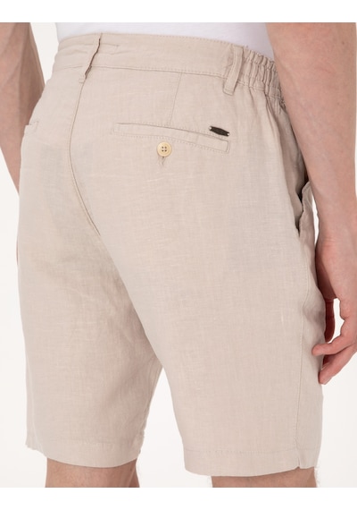 Pierre Cardin Erkek Bej Şort / Bermuda 50301780-vr011 Bej