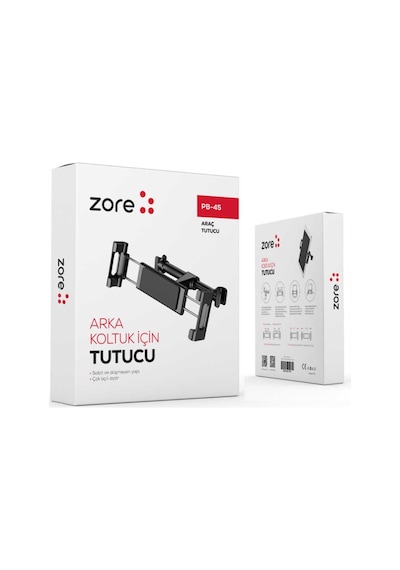 Zore Pb-45 Araç Telefon Tablet Tutucu-Siyah
