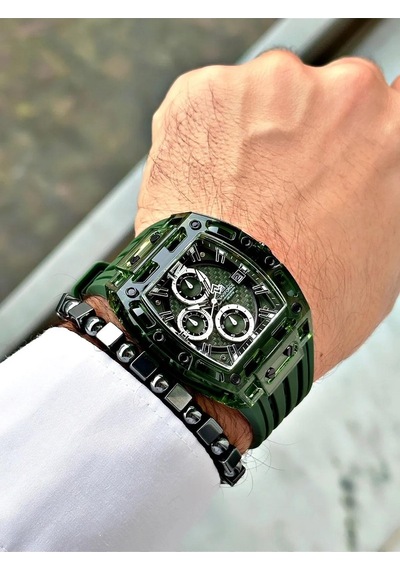 Naviforce Spor Kronometreli Takvim Göstergeli Erkek Kol Saati