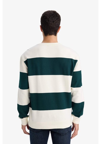 Defacto Sweatshirt F9630ax26spgn465 Yeşil-gn465