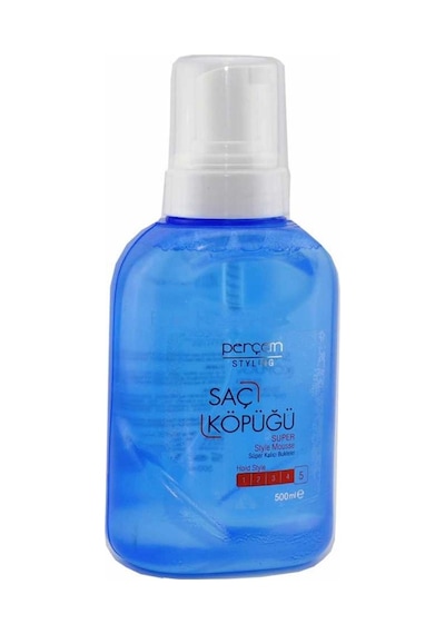 Perçem Süper Kalıcı Bukleler Yapan Güçlü Tutuş Sıvı Saç Köpüğü 2 x 500 ML