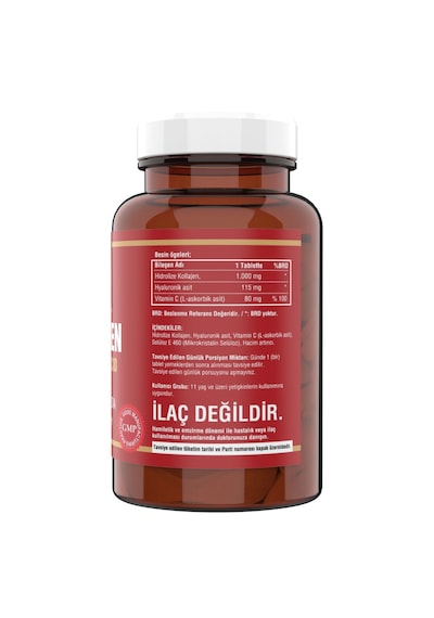 Ncs Hidrolize Collagen Hyaluronic Acid C Vitamini 3 Kutu 270