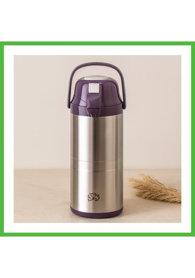 Vaveni 4.5 L Pompa 304 Çelik Termos - Musluklu Taşıma Kulplu Arz Diğer