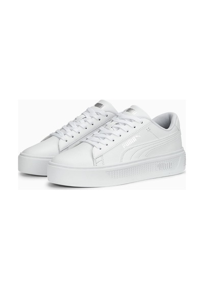 Puma Smash Platform V3 Kadın Sneaker Beyaz