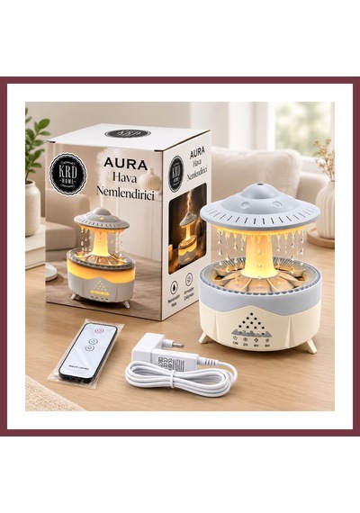 Storeşahin Kumandalı Led Yağmur Bulutu Hava Nemlendirici - Buhar & Koku Giderici Shn0720