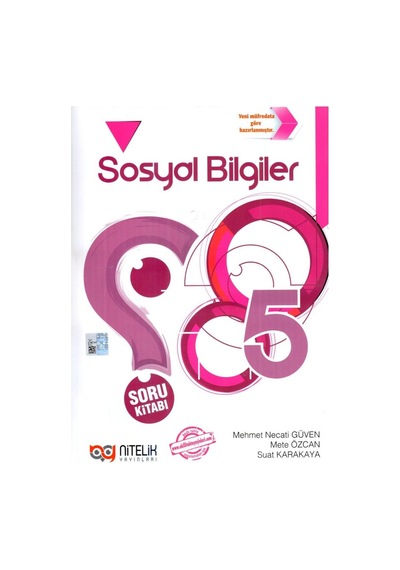 5. Sınıf Sosyal Bilgiler Soru Kitabı  -  Mete Özcan  -  Nitelik Yayınları