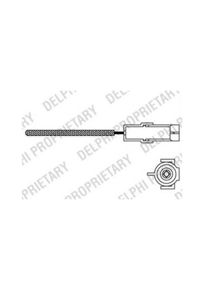 DELPHI ES10966-12B1 OKSİJEN SENSÖRÜ ASTRA F 93-96 CORSA A B / ACC