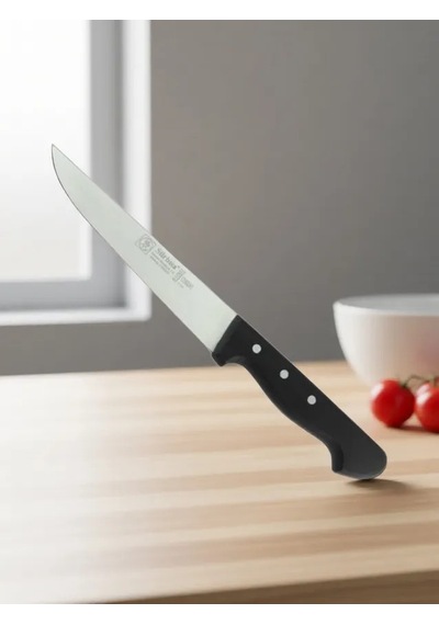 Sürmene Kasap Et Bıçağı 28 Cm Pimli Paslanmaz Çelik Sıyırma Doğrama Mutfak Bıçağı Sürbisa 61001
