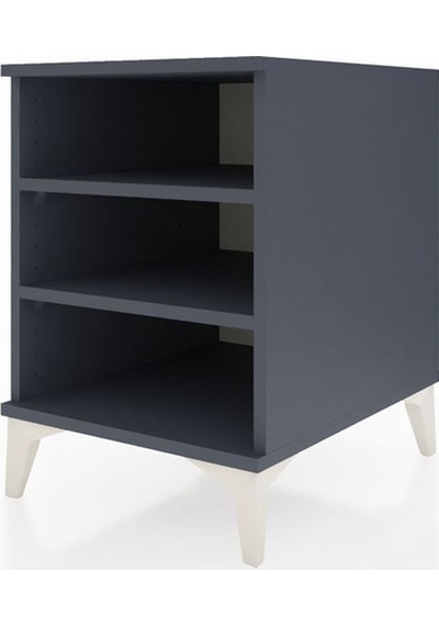 Kronos Komodin 2 Raflı 44x59x64 Antrasit-antrasit Antrasit