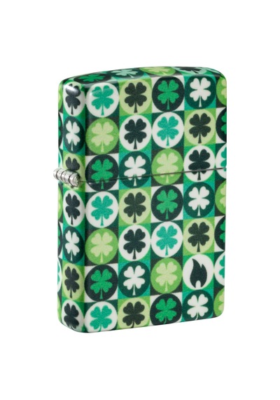 Zippo 49193 Clover Design Çakmak Çok Renkli